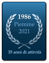 1986 Piemme 2021   35 anni di attività  35 anni di attività